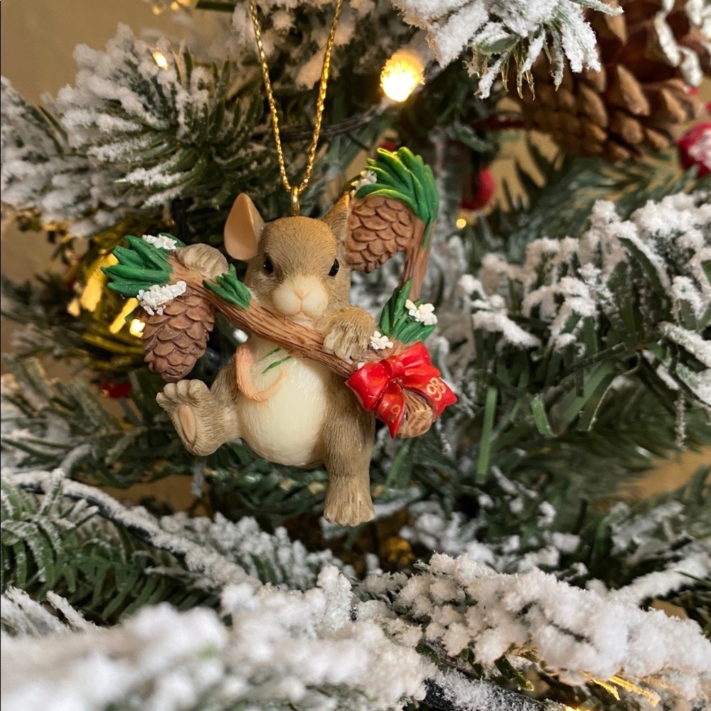 🎄Vintage🎄Fitz & Floyd Charming Tails Christmas Ornament - Picture 2 of 10